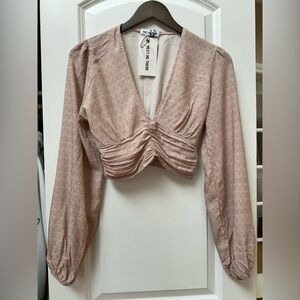 Meet Me There Crop Top , Italy NWT